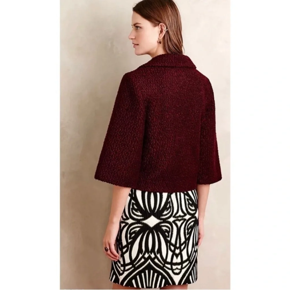 𝅺Anthropologie Raoul for Made in Kind Swing Jacket Coat Size 8P NWT - Picture 4 of 12